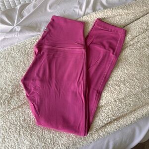 lululemon align pink leggings 25”